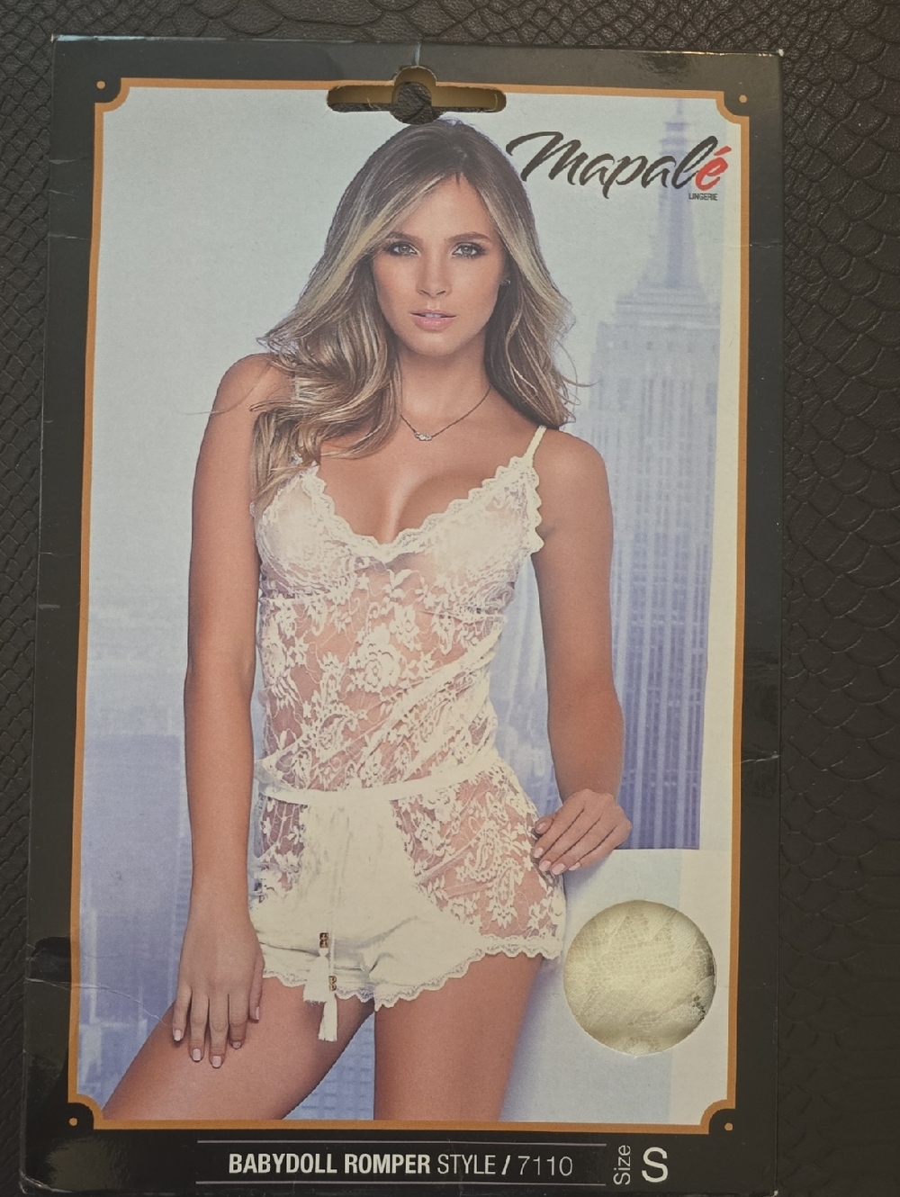 White Sexy Romper, New In Box Final Sale